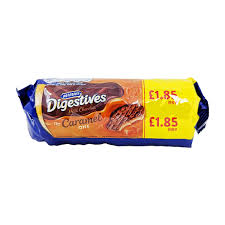 McVitie's - Digestives Milk Chocolate - THE CARAMEL ONE (UK)