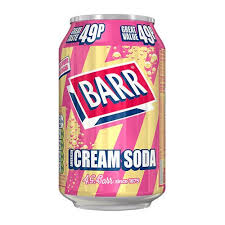 BARR - American Cream Soda - Sugar Free (UK)