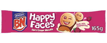 McVities - Happy Faces - Jam 'N' Cream (UK)