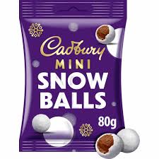 XMAS - Cadbury Mini Snow Balls (UK)