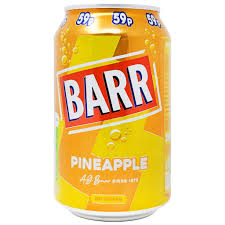 BARR - Pineapple - Sugar Free (UK)