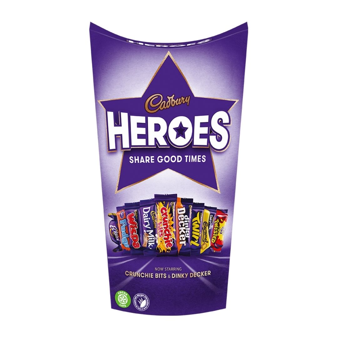 XMAS - Cadbury Heroes Carton Large (UK)